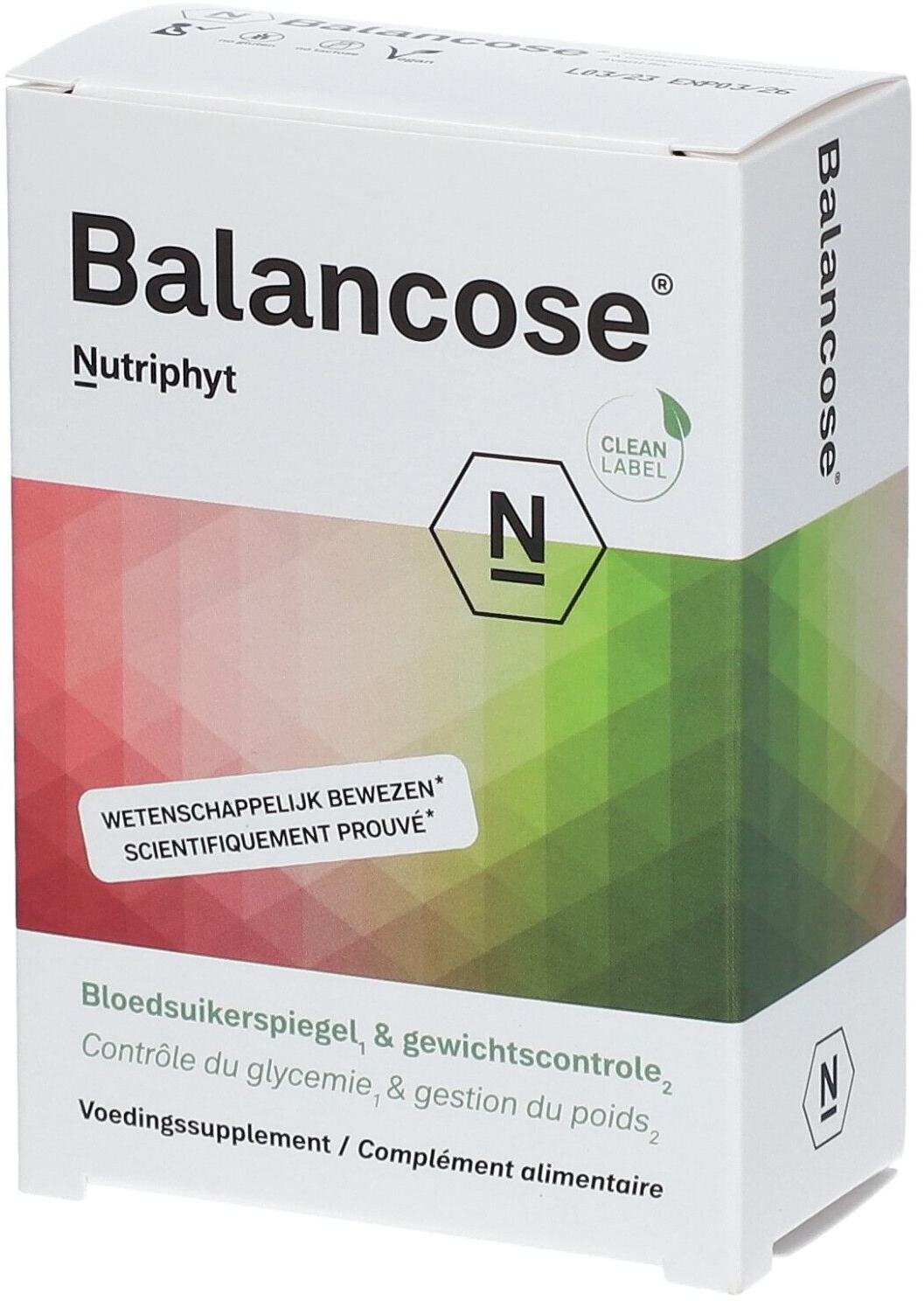 NUTRIPHYT Balancose® 60 pc(s) Portions quotidiennes