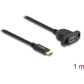 Delock SuperSpeed USB 10 Gbps 1m zum Einbau 1 m USB 3.2 Gen 2 3.1), USB Kabel
