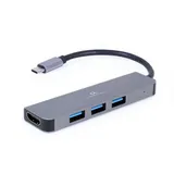 Gembird USB-C® Dockingstation A-CM-COMBO2-01 Passend für Marke Dockingstations: Universal