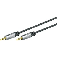 Tecline 5.0m 3.5mm Audio-Kabel 5 m Schwarz