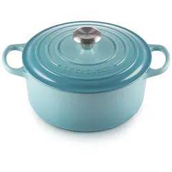 Le Creuset Bräter Signature 24 cm Karibik 4,2 L rund