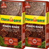 Floragard Pinien-Rinde mittel 2 x 60 l