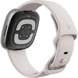 Fitbit Sense 2 aluminium platin/mondweiß