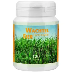 Wachteleier, lyophilisiert 120 Kapseln