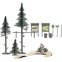 BUSCH 1838 H0 Mountainbiker Bausatz