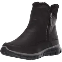 SKECHERS SYNERGY-COLLAB 44779/BBK Schwarz-38 - Collab Damen. Stiefel, schwarz,