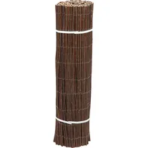 Floraworld Sichtschutzmatte Weide 300 x 90 cm Braun Weide