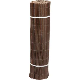 Floraworld Sichtschutzmatte Weide 300 x 90 cm Braun Weide
