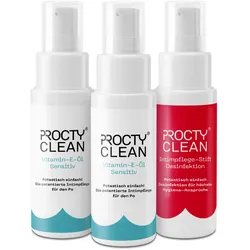 ProctyClean® Vitamin-E-Öl & Desinfektion 3 St