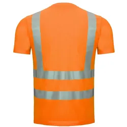 Nitras Motion Tex VIZ Warnschutz T-shirt | Gr. XS | orange | Arbeitsshirt