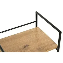 Haku-Möbel HAKU Regal 34 x 27 x 130 cm schwarz