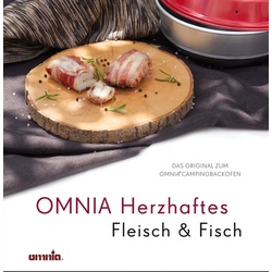 Omnia Herzhaftes Fleisch & Fisch Kochbuch - Bunt