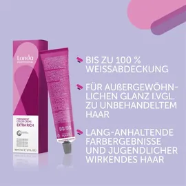 Londa Professional Permanent Color Creme 4/0 mittelbraun 60 ml
