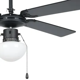 EGLO Fortaleza 106,6 cm Deckenventilator Schwarz