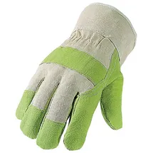 ASATEX Kunstlederhandschuhe Gr.10,5 grün/naturfarben PSA I ASATEX