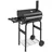 Outsunny Holzkohlegrill Grillwagen schwarz