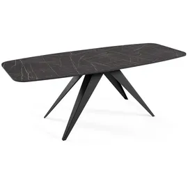 Feldmann-Wohnen Ferro 160 x 80 x 76 cm schwarz