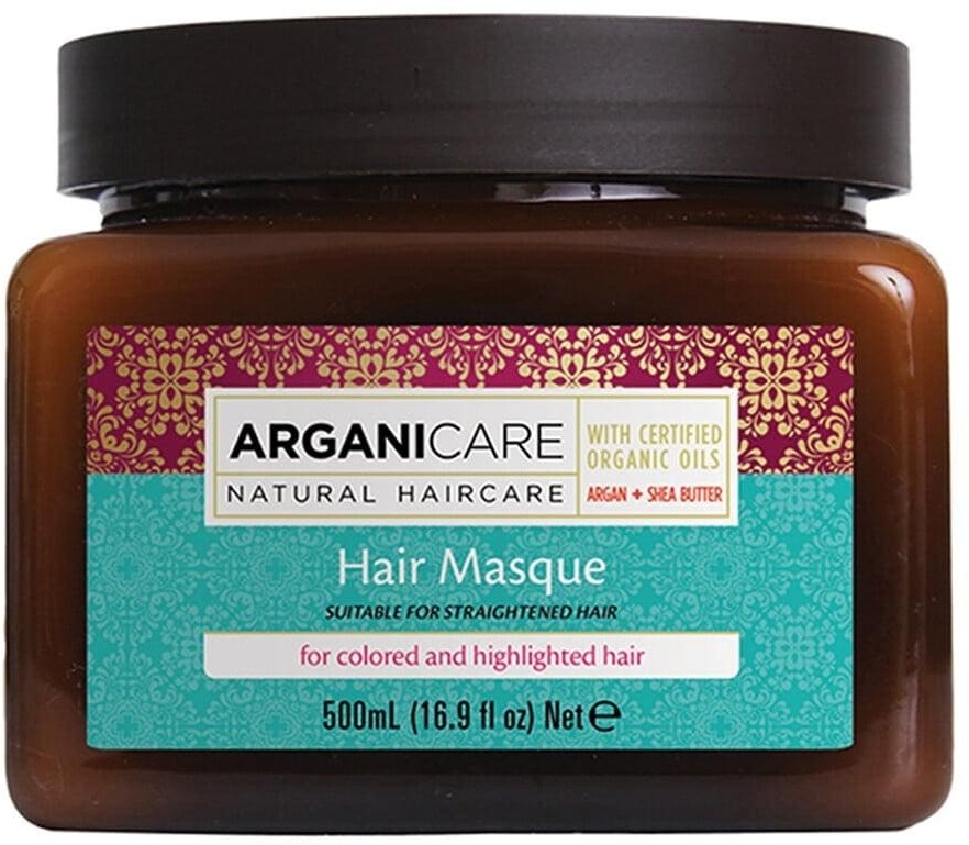 Arganicare Maske für gefärbtes und strapaziertes Haar Haarkur & -maske 500 ml