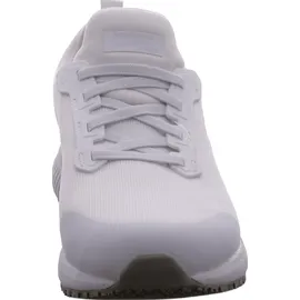 SKECHERS Squad Sr Myton Sneaker, White Textile Synthetic, 47.5 EU