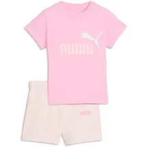 Puma Minicats Essentials T-Shirt - Shorts Baby-Set 75 - pink shimmer, 98