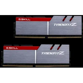 G.SKILL Trident Z silber/rot DIMM Kit 16GB, DDR4-3200, CL16-18-18-38 (F4-3200C16D-16GTZB)