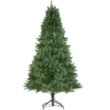 Tectake tectake® Künstlicher Weihnachtsbaum Dancer mit Spritzgussnadeln - 230 cm