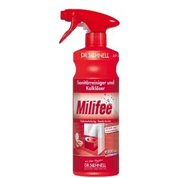 DR.SCHNELL Dr. Schnell Milifee - Gebrauchsfertiger Sanitärreiniger und Kalklöser 500ml Sprühflasche