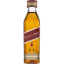 Johnnie Walker Red Label Blended Scotch Whisky 40% 0,05l