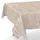 ANRO Tischdecke Wachstuch abwaschbar 100 x 140 cm Beige