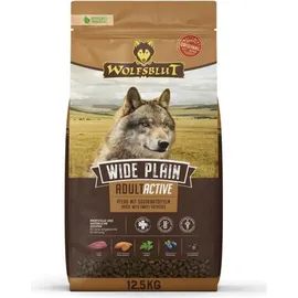 Wolfsblut Wide Plain Active Pferdefleisch mit Süßkartoffel 12,5 kg