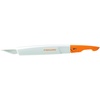 Präzisions-Bastelmesser/Cutter, Gesamtlänge: 15,5 cm, Inkl. 1 Klinge Nr. 11, Qualitätsstahl/Kunststoff, Weiß/Orange, Premium,