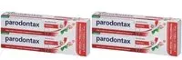 Parodontax dentifrice fluor Dentifrice(S) 2x2x75 ml