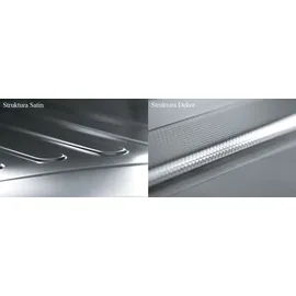 alveus cz Quarto Edelstahl rechts Einbauspüle Handbetätigung 550 x 480 mm