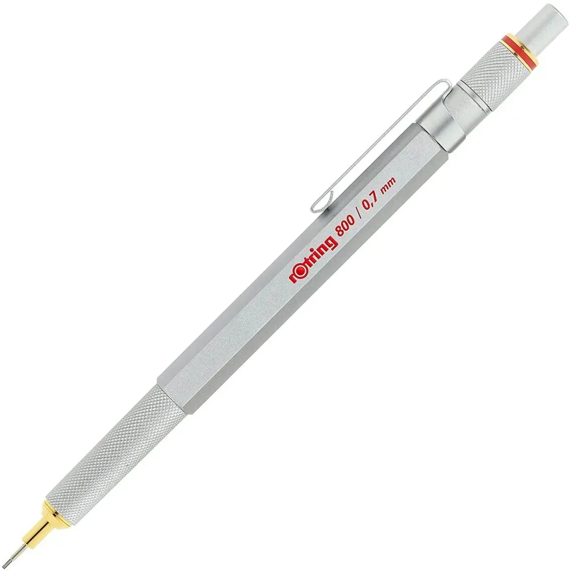 Rotring 1904448 Kugelschreiber Silber Clip-on-Einziehkugelschreiber