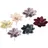 I.GE.A. Kunstblume I.GE.A. "Magnolie", bunt (creme, rosa, altrosa, silberfarben, blau, dunkelrot), B:18cm H:19cm L:18cm, Obermaterial: 95% Polyester, 5% Kunststoff, Kunstpflanzen, Kunstblume, Dekoblume, 6er Set