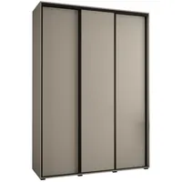 Abiks möbel MÖBEL Kryspol Schwebetürenschrank, Kaschmir, Metall, Nachbildung, 10