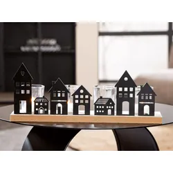 Teelichtleuchter Haus 6tlg