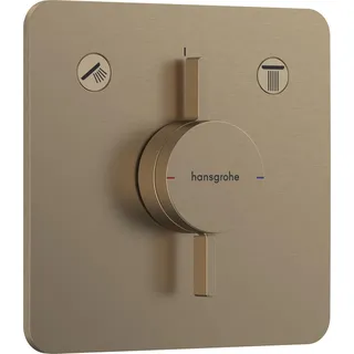Hansgrohe DuoTurn Q Einhandwannenmischer Gebürstete Bronze