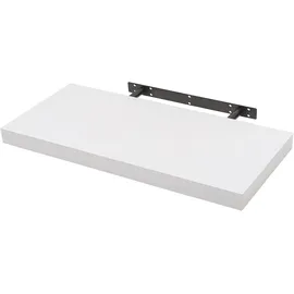 Woltu Wandregal 70 x 22,9 x 3,8 cm Weiß