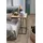 xonox.home Couchtisch Schwarz Metall 30 x 58 x 40 cm