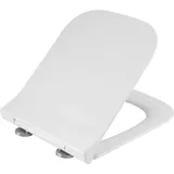 Woltu - Toilettendeckel, wc Sitz mit Absenkautomatik, UF-Klodeckel antibakteriell, Quick-Release für einfache Reinigung, Montage von oben unten,