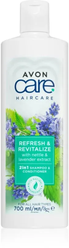 Avon Care Refresh & Revitalize Shampoo und Conditioner 2 in 1 mit revitalisierender Wirkung 700 ml