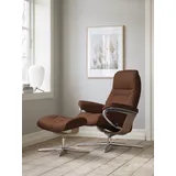 Stressless Stressless® Relaxsessel »Sunrise«, mit Cross Base, Größe S, M & L, Holzakzent Eiche, braun