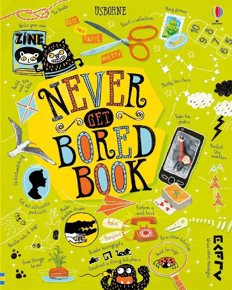 Never Get Bored Book - James Maclaine  Sarah Hull  Lara Bryan  Gebunden