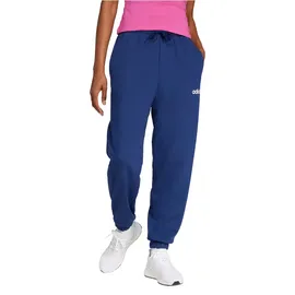 adidas Essentials Linear French Terry Cuffed Joggers Dark Blue / White XS