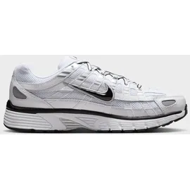 Nike P-6000 Herren White/Metallic Silver/Black/Black 40,5