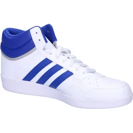 adidas Hoops 4.0 Mid Cloud White / Team Royal Blue / Grey Two 44