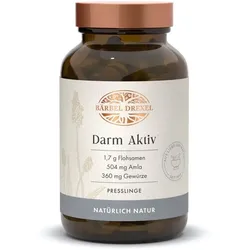 Darm Aktiv mit Flohsamenschalen und Calcium Presslinge