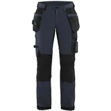 Blåkläder Blaklader 719216458699C32 Damen 4-Wege Stretch Handwerker Arbeitshose, Dunkel Marineblau/Schwarz, Größe C32