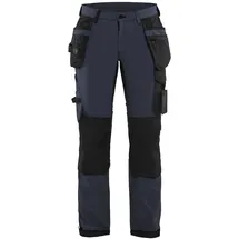 Blåkläder Blaklader 719216458699C32 Damen 4-Wege Stretch Handwerker Arbeitshose, Dunkel Marineblau/Schwarz, Größe C32